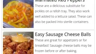 Screenshot von All Recipes 4