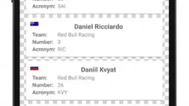 Screenshot von Formula Race Calendar 4