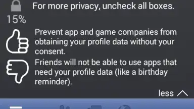 Screenshot von AVG Privacy Fix 2