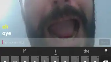 Screenshot von Yahoo Livetext 1