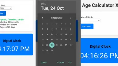 Screenshot von Age Calculator X 1