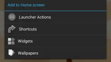 Screenshot von Holo Launcher 3