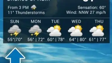 Screenshot von Weather XL PRO 14