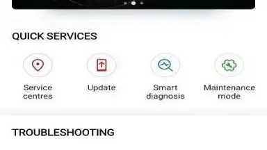 Screenshot von HUAWEI Smart diagnosis 1