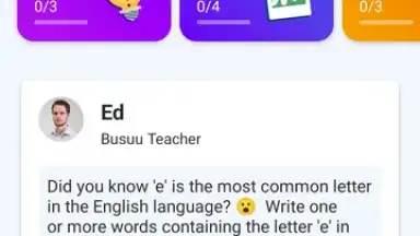 Screenshot von Busuu 9