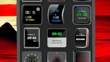 Screenshot von Clock Widgets 4