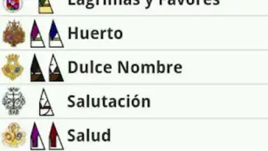Screenshot von iCofrade Malaga Semana Santa 1