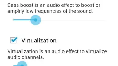 Screenshot von Equalizer Pro 6