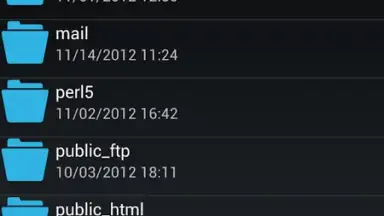 Screenshot von cPWebDisk 5