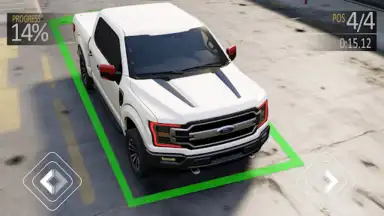Screenshot von Offroad Prado Parking Car Game 4