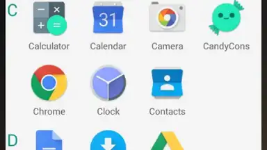 Screenshot von M Launcher 7