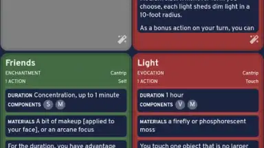 Screenshot von Spellcards 2 9