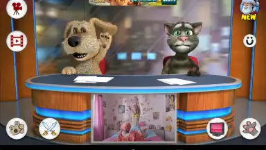 Screenshot von Talking Tom and Ben News Free 2