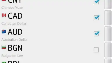Screenshot von Daily Currency Rates 6