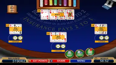 Screenshot von Блэкджек! 23