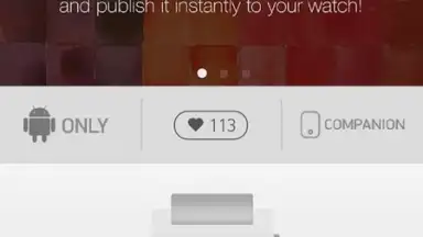 Screenshot von Pebble Appstore 3