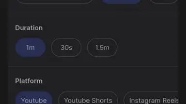 Screenshot von invideo AI 8