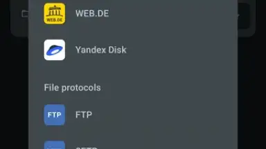 Screenshot von FolderSync 11