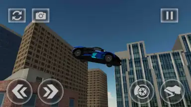 Screenshot von Hollywood Rooftop Car Jump 2