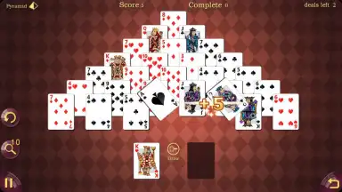 Screenshot von Pyramid Solitaire 2