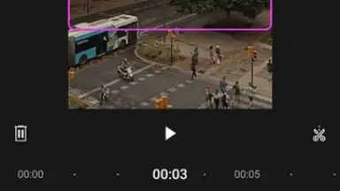 Screenshot von YouTube Create 2