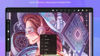 Screenshot von HiPaint 12