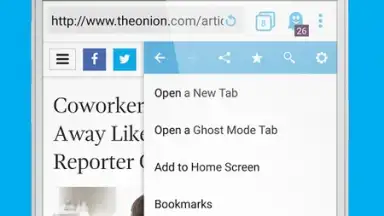 Screenshot von Ghost Browser - Incognito Browsing 1