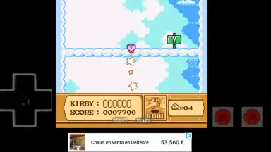 Screenshot von kirby original 2