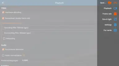 Screenshot von SVPlayer 1