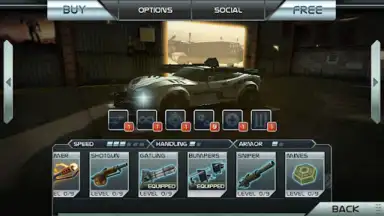 Screenshot von Death Rally FREE 2