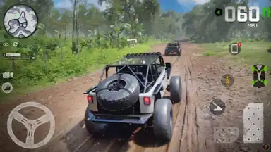 Screenshot von offroad SUV jeep 4x4 driving 3
