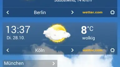 Screenshot von weather24 11