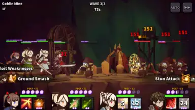 Screenshot von FANTASYxDUNGEONS 3