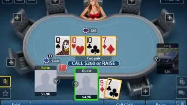 Screenshot von Texas Hold'em Poker: Pokerist 7