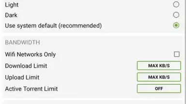 Screenshot von uTorrent 2