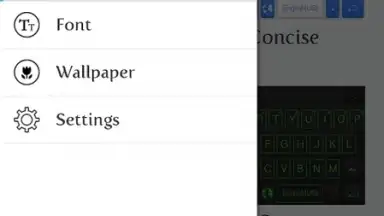 Screenshot von iKeyboard 1