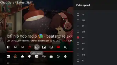 Screenshot von SmartTube 9