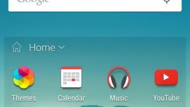 Screenshot von HTC Sense Home 4