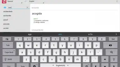 Screenshot von ABBYY Lingvo 9
