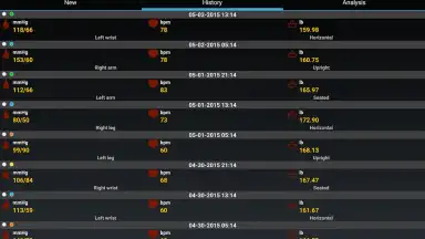 Screenshot von BP Log 11