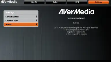Screenshot von AVerTV Mobile 1