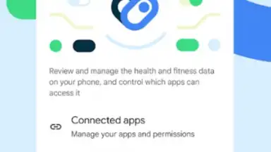 Screenshot von Health Connect 1
