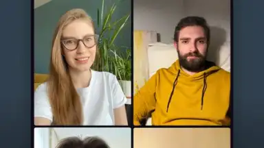 Screenshot von Yandex.Telemost 1
