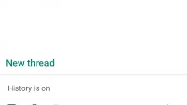 Screenshot von Google Chat 5