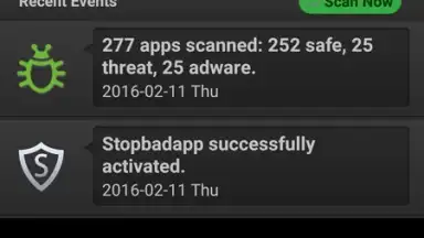 Screenshot von Stopbadapp 1