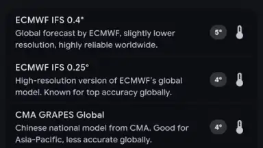 Screenshot von Weather Master 7
