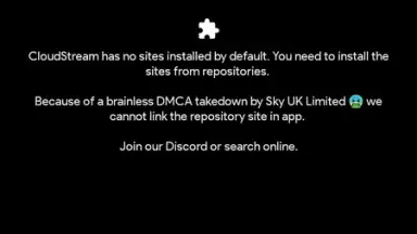 Screenshot von CloudStream 3