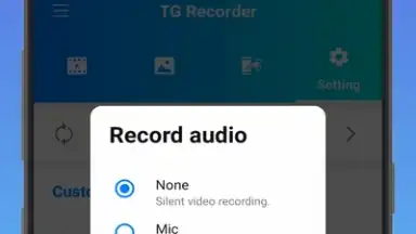 Screenshot von TG Recorder - Screen Recording 5