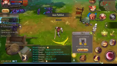 Screenshot von Starry Fantasy Online 1