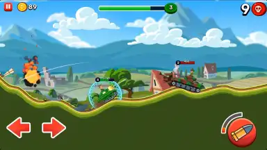 Screenshot von Hills of Steel 15